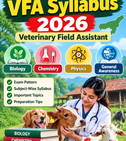 Assam VFA Syllabus